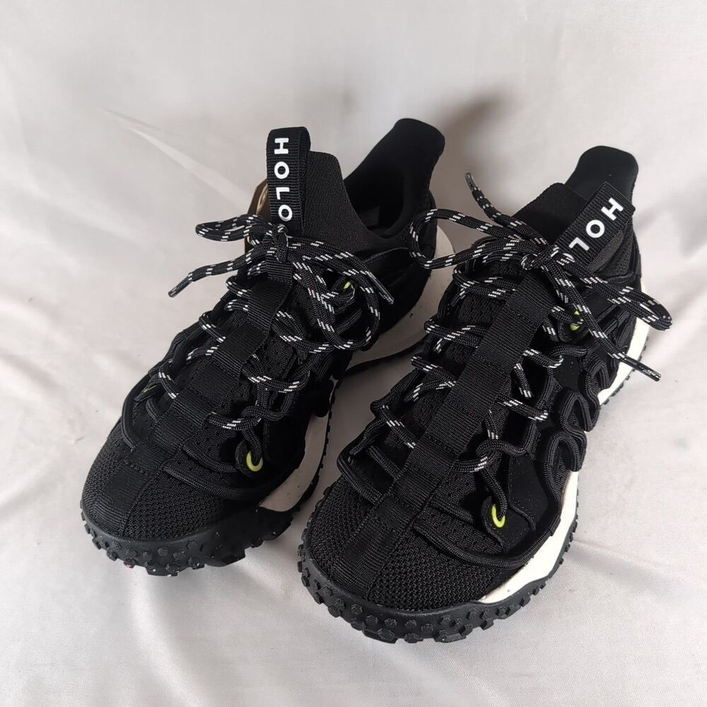 HOLO Zeus Women's 6.5 Black White Low Top Trail Hiking Sneakers Athletic Shoes - Picture 2 of 7